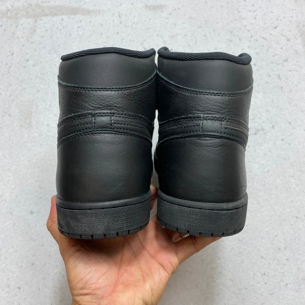 Jordan Sneakers Mens 14 Black Air Jordan 1 Retro High OG 555088-022 Triple Black